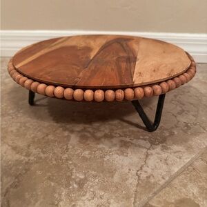 Boho Wood Display Stand